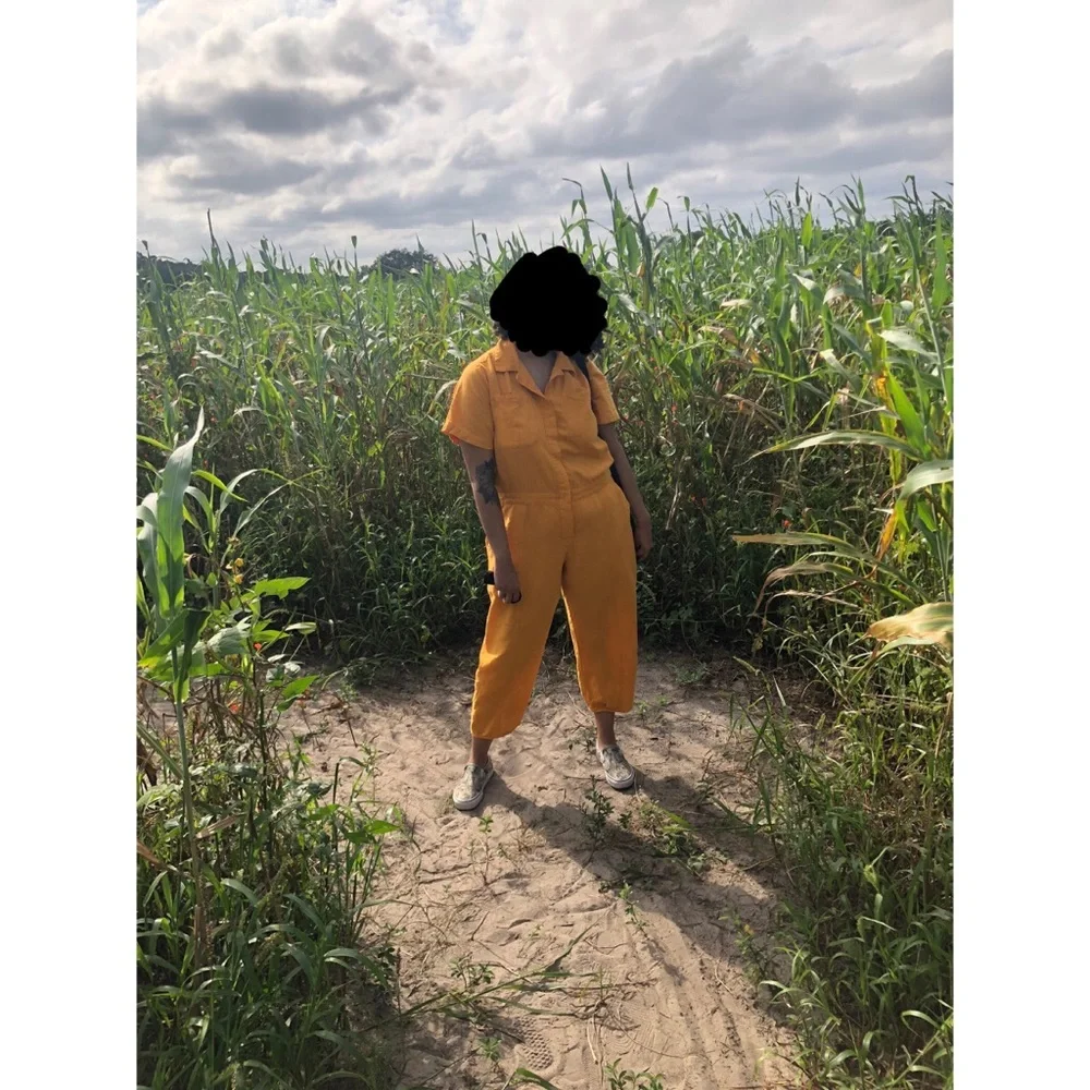COPY - Back Beat Co. short sleeve boiler jumpsuit - Picture 3 of 8
